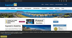 Desktop Screenshot of kapstadt.de