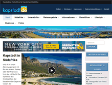 Tablet Screenshot of kapstadt.de
