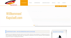 Desktop Screenshot of kapstadt.com