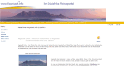 Desktop Screenshot of kapstadt.info